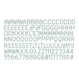 Troqueles Thinlits Etiqueta Alfanumérica de Tim Holtz (vista 3)