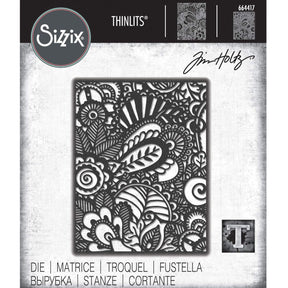 Troqueles Thinlits Fondo Doodle Art de Tim Holtz
