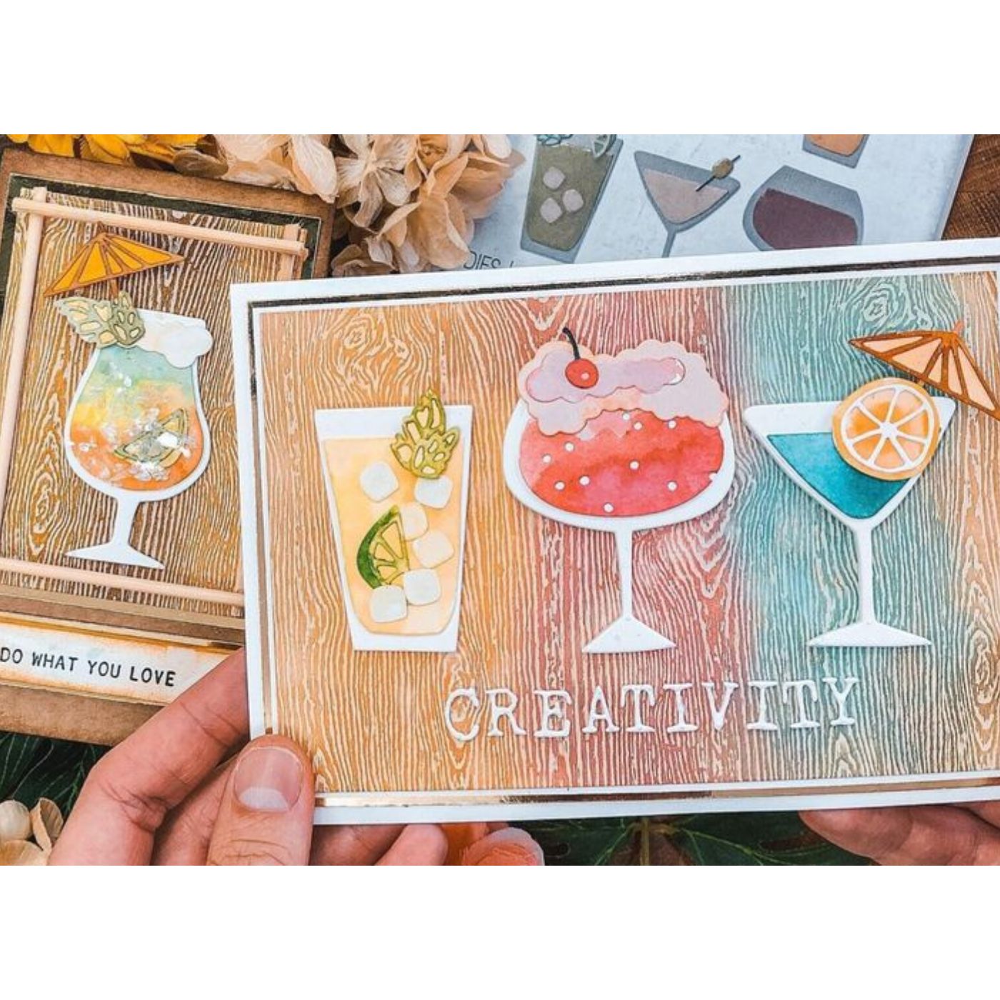 Troqueles Thinlits  Happy Hour de Tim Holtz