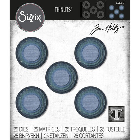 Troqueles Thinlits Stacked Tiles – Circulo de Tim Holtz