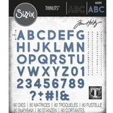 Troqueles Thinlits Caracteres Alfanuméricos en negrita de Tim Holtz