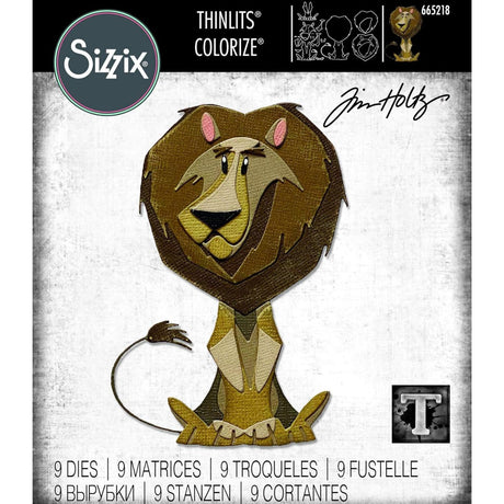 Troqueles Thinlits Colorize Leon Harrison para armar de Tim Holtz