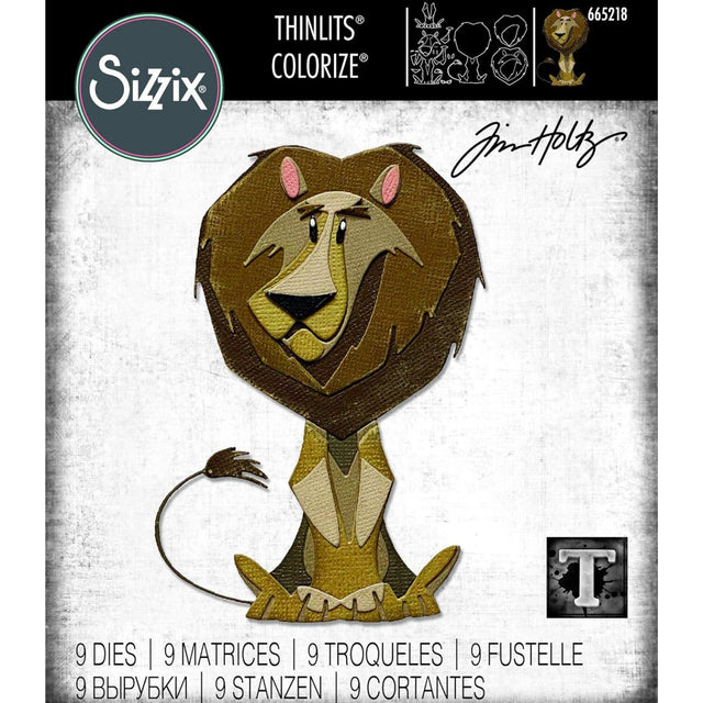 Troqueles Thinlits Colorize Leon Harrison para armar de Tim Holtz
