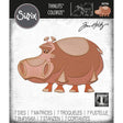 Troqueles Thinlits Colorize Hipopótamo Bernice para armar de Tim Holtz