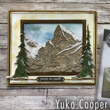 Troqueles Thinlits Cima de la montaña de Tim Holtz (vista 4)