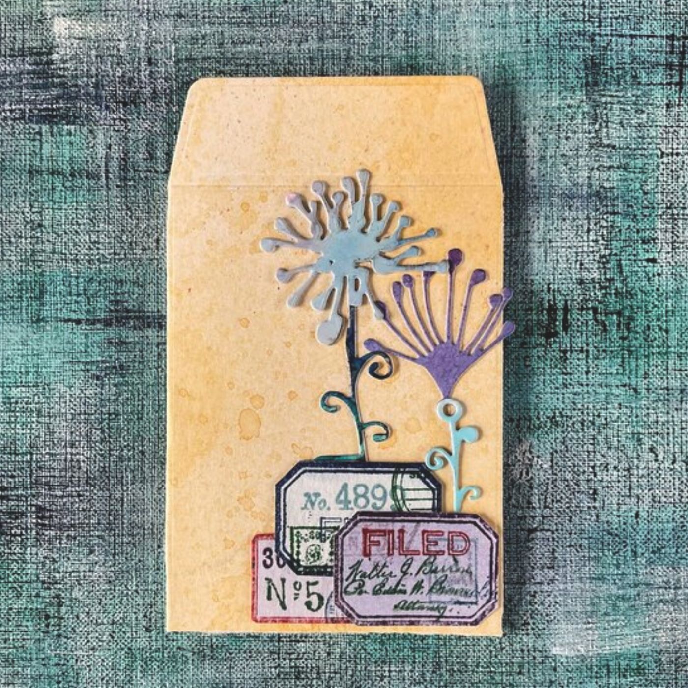 Troqueles Thinlits Tallos artísticos de Tim Holtz