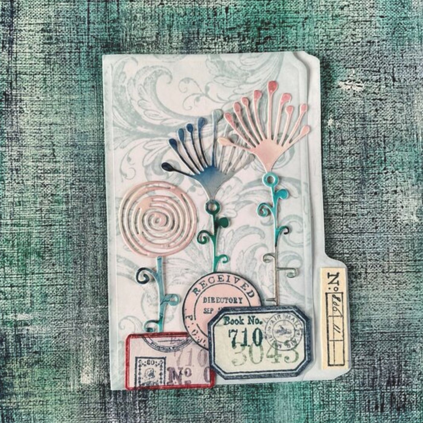 Troqueles Thinlits Tallos artísticos de Tim Holtz