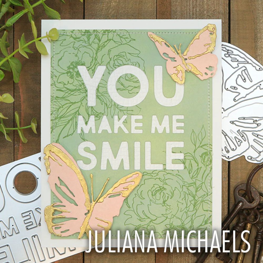 Troqueles Thinlits Mariposas Pinceladas de Tim Holtz