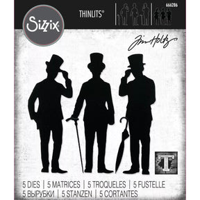 Troqueles Thinlits Caballeros de Tim Holtz