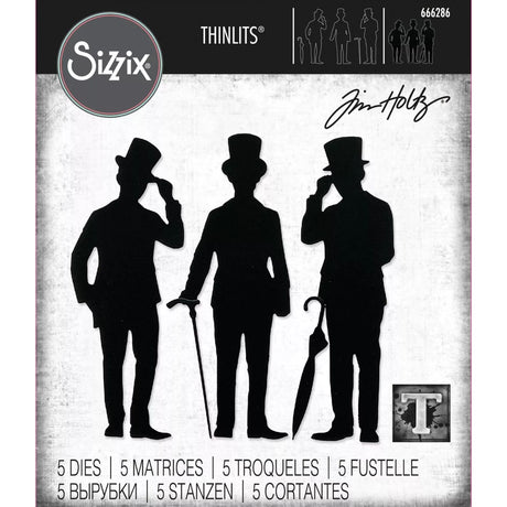 Troqueles Thinlits Caballeros de Tim Holtz
