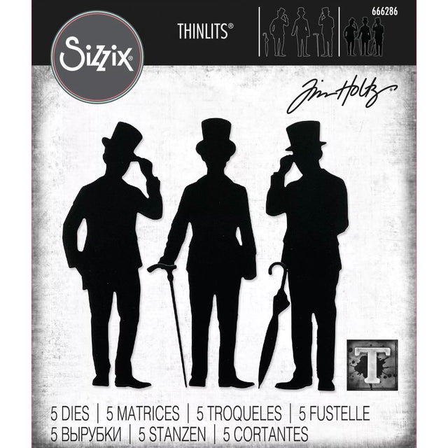 Troqueles Thinlits Caballeros de Tim Holtz
