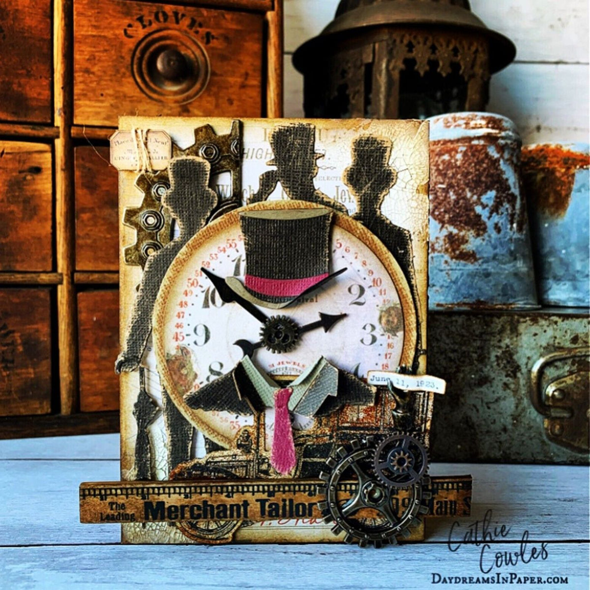 Troqueles Thinlits Tim Holtz Tailored - Caballeros (vista 2)
