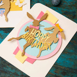 Troqueles Thinlits Vault Hippity Hop - Conejos de Tim Holtz (vista 2)