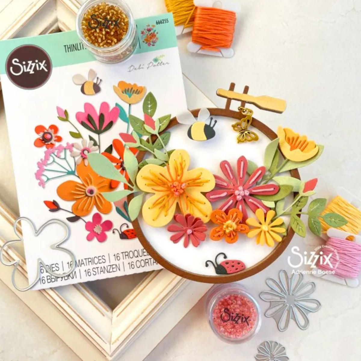 Troqueles Thinlits Fabulosas Flores Atrevidas (vista 3)