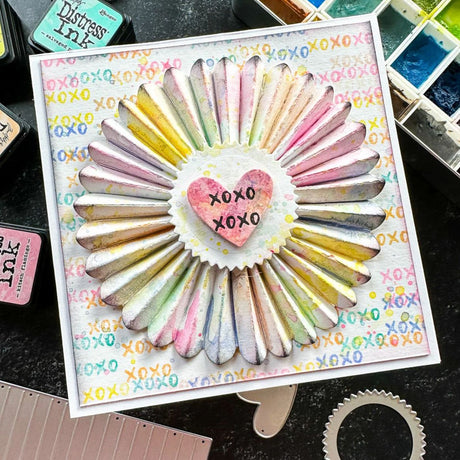 Troqueles Thinlits Vault Rosettes de Tim Holtz (vista 4)