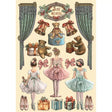 Formas de maderita The Nutcracker Ballet - Navidad
