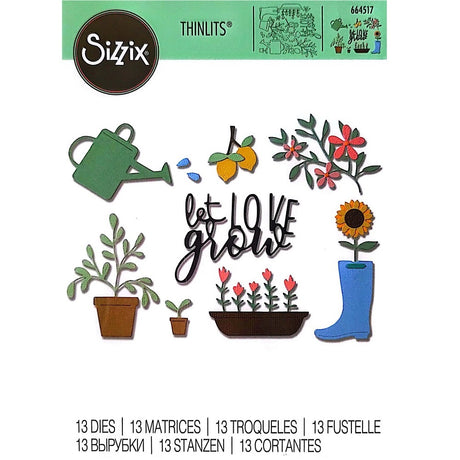 Troqueles Thinlits Let Love Grow