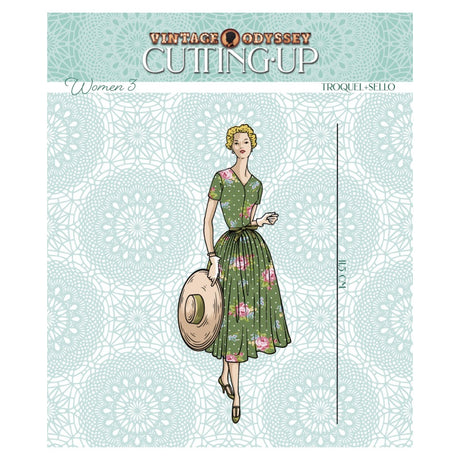 Troquel + Sello Savoir Faire – Mujer III