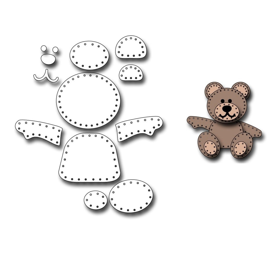 Troquel Oso Teddy